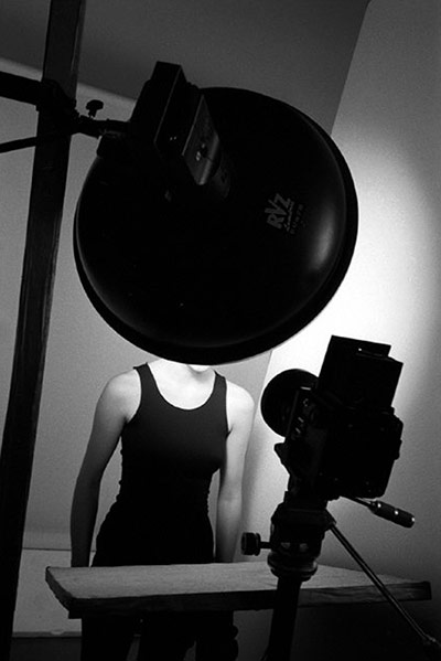 Camera Club: A studio scene in Paris, France in 2001