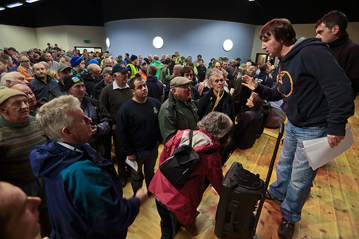 Hunting for April Jones: Volunteers are organised into search parties