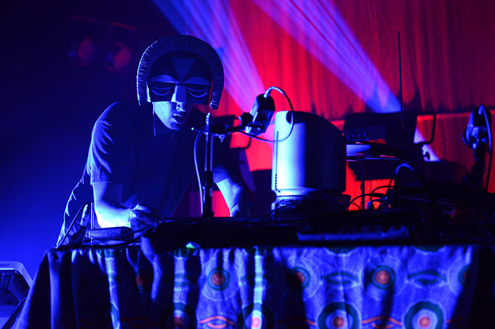 Week in music: Aaron Jerome of SBTRKT performs on 4 October in London