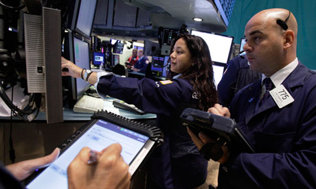 New York stock exchange. Stocks rose in early trading on Wall Street after