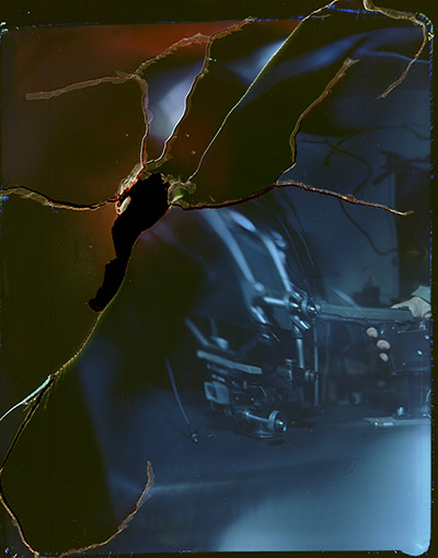 Shoot! : DeVere 5x4 plate camera Auto-portrait by Steven Pippin 