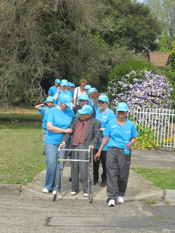 Bupa - Aus assisted walking