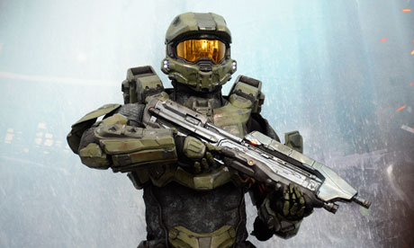 A character from the Halo 4 video game