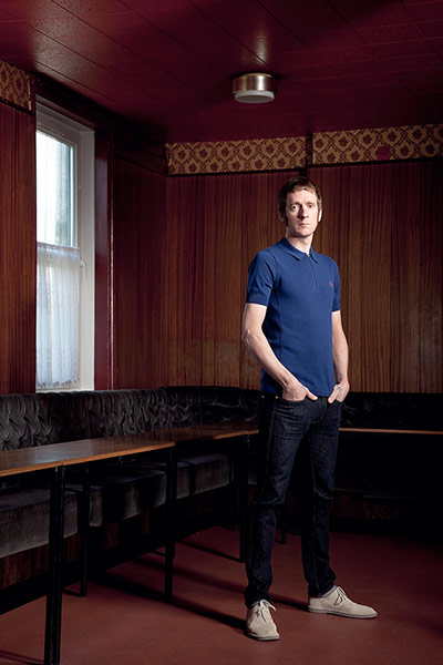 Bradley Wiggins: Photographic shoot with Bradley Wiggins