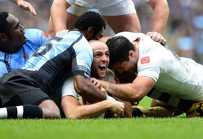 sport: England v Fiji