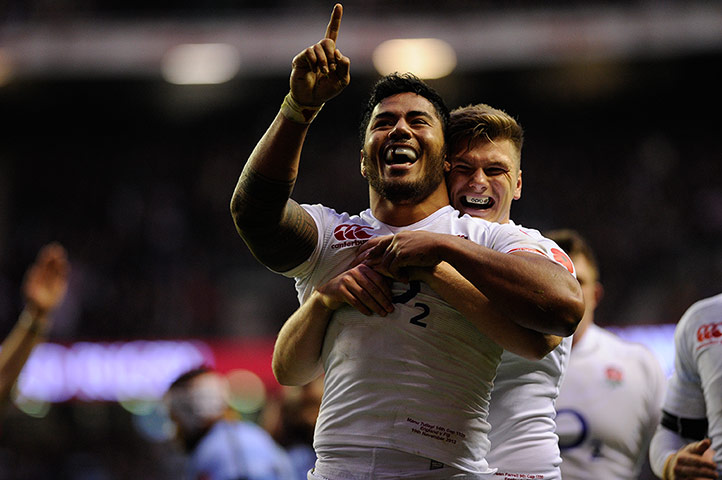 sport: England v Fiji