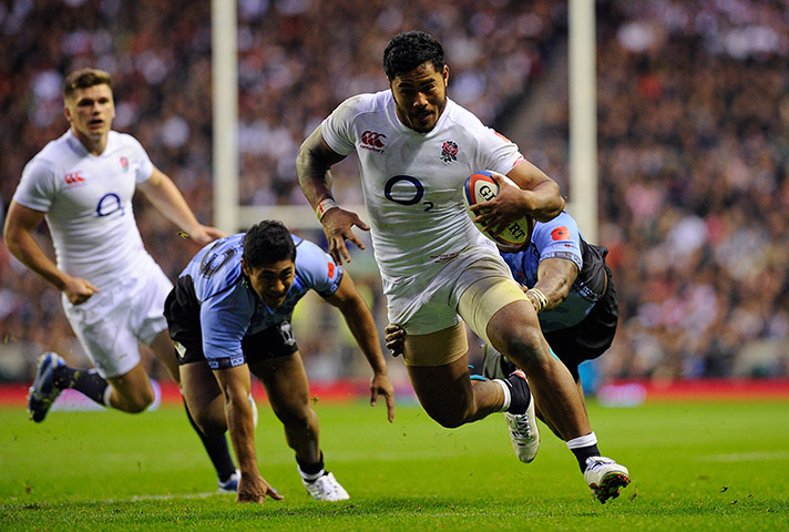 sport: England v Fiji