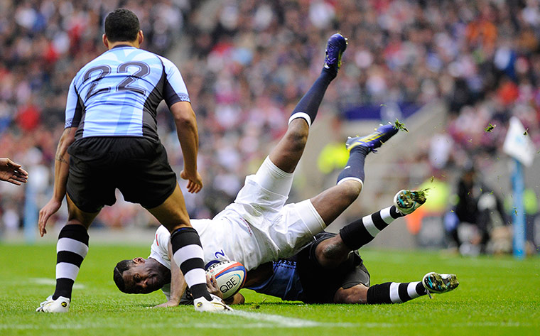 sport: England v Fiji
