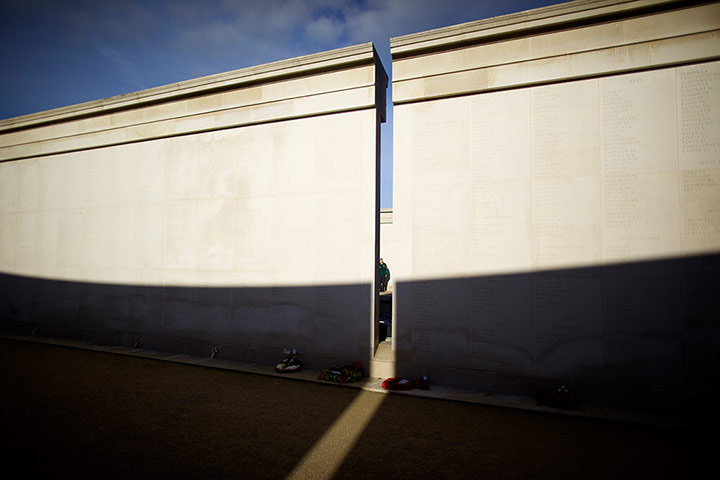 UK Remembrance Day: The National Memorial Arboretum in Alrewas, Staffordshire