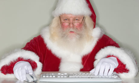 santa online shopping