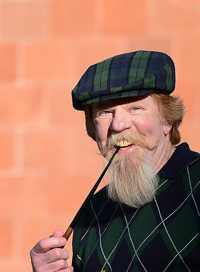 Moustache competition: Guy Thompson from Port Angeles, Washington won the Natural Goatee