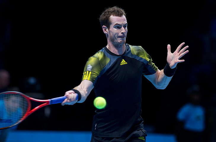 Murray v Federer: Murray forehand