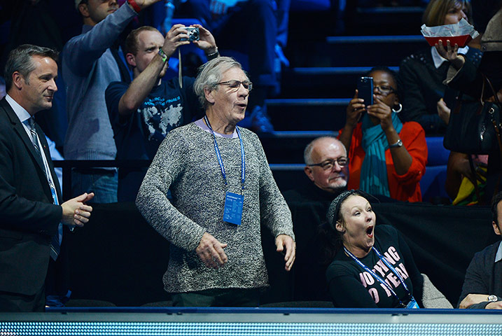 Murray v Federer: Sir Ian McKellen