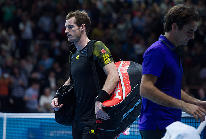 Murray v Federer: Murray exits