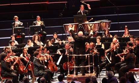 Daniel Barenboim Conducts At Royal Albert Hall