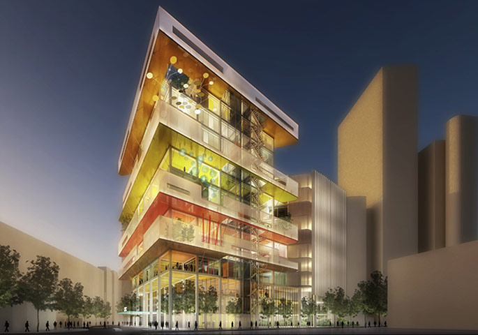 Health and design : Guys and St Thomas Hospital