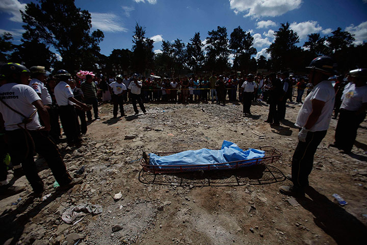 24 hours in pictures: The body of Jorge Giancarlo Morales