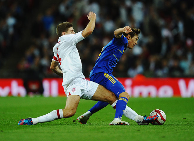 gerrard: 2012 England v Ukraine - FIFA 2014 World Cup Qualifier