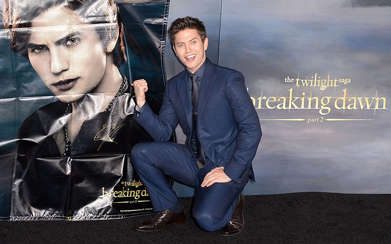 The Twilight premiere : Actor Jackson Rathbone 