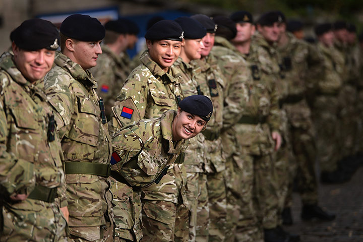 24 hours in pictures: Soldiers from the 19th Regiment Royal Artillery 