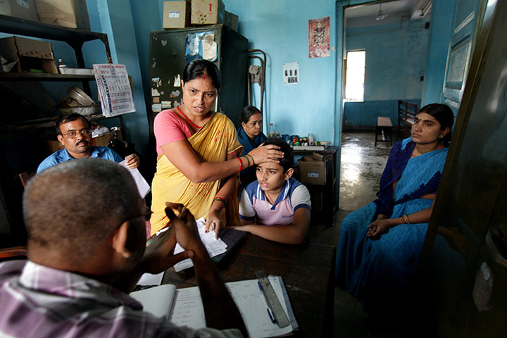 Dengue epidemic: Malaria and dengue infections in Calcutta