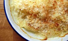 Jane Grigson recipe cauliflower cheese