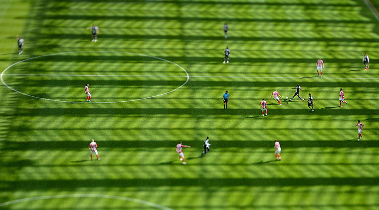 barclay photos: General view of Newcastle v Stoke