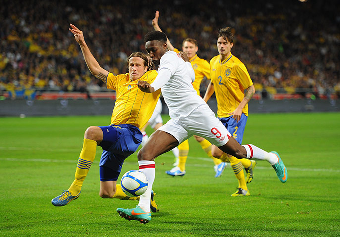 footy: Sweden v England - International Friendly