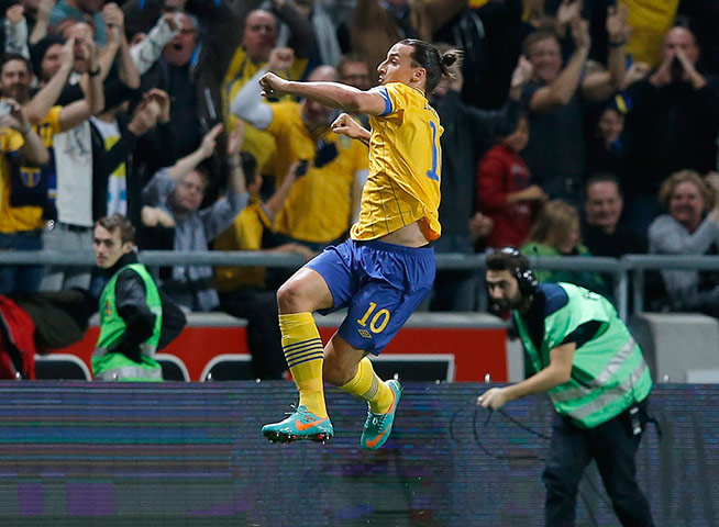 footy4: Sweden's Zlatan Ibrahimovic