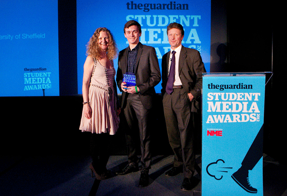 SMA: Columnist of the year winner Alexander Chafey