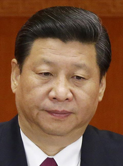 chinaleaders: Xi Jinping, new head of the Communist party's Politburo standing committee