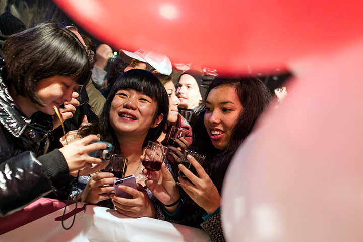 Beaujolais Nouveau: Beaujolais Nouveau is tasted during the celebrations