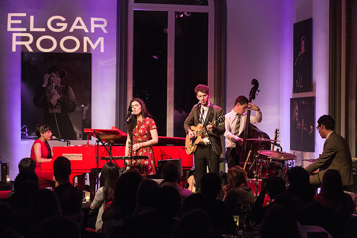 London Jazz Festival: Natalie Duncan performing at the Elgar Room, Royal Albert Hall