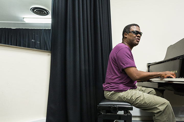 London Jazz Festival: Marcus Roberts running a masterclass at Guildhall School of Music