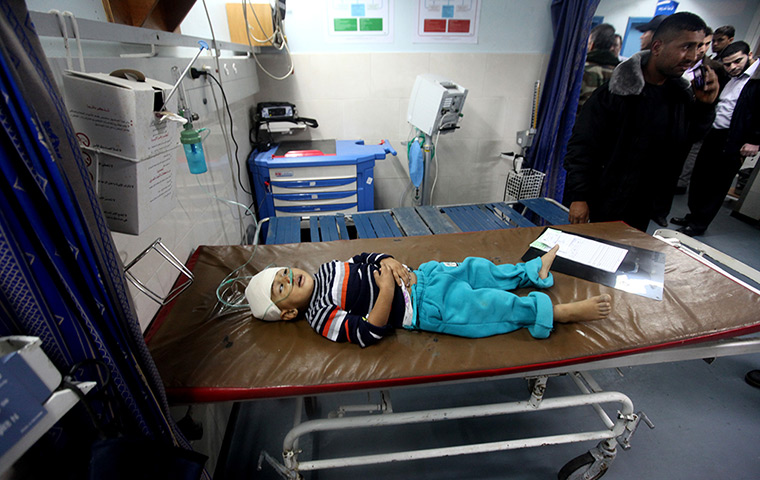 Strikes update: Aftermath of Israeli airstrikes on Gaza City - 14 Nov 2012