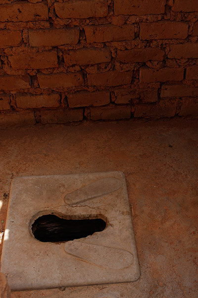 World Toilet Day: A shot of the only toilet at Simakakata Community School in southern Zambia