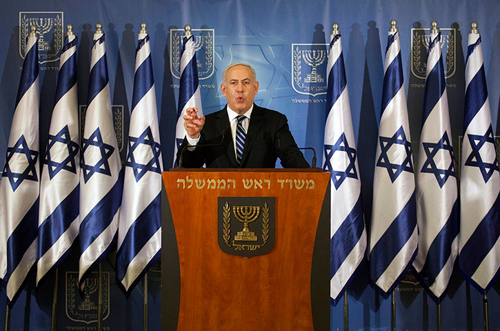 Strikes update: Israel's Prime Minister Benjamin Netanyahu delivers a statement