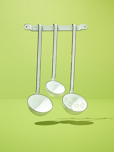Girft guide: Enamel ladle set