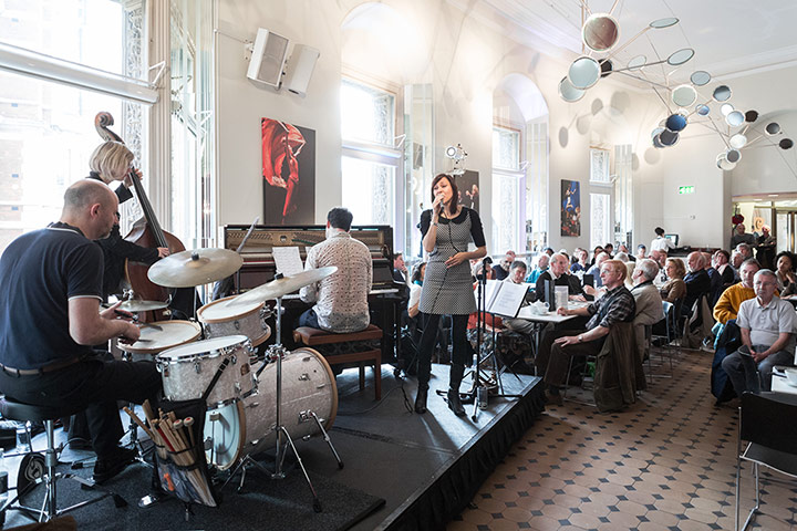London Jazz Festival : Georgia Mancio Quartet at cafe Concert in the Royal Albert Hall 
