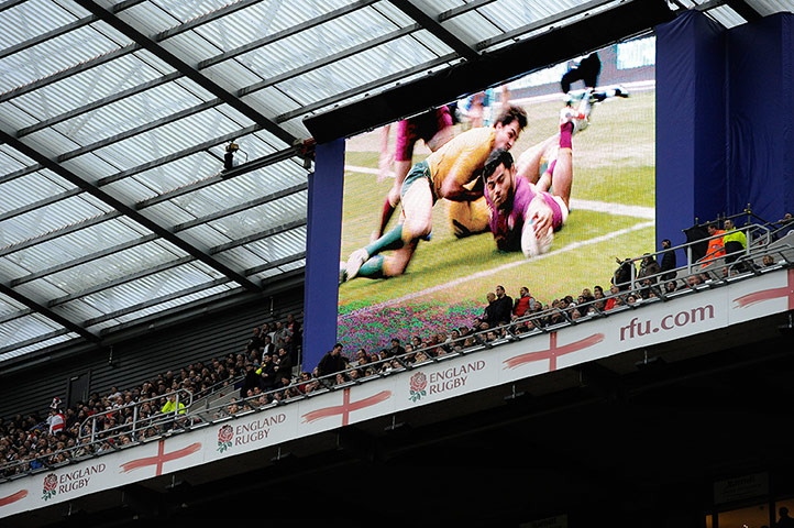 eng v australia: Try replay