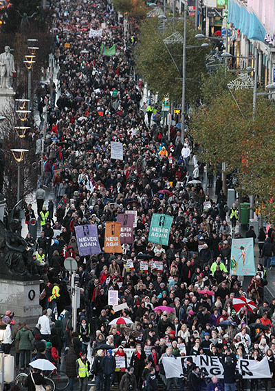 Ireland abortion row: Ireland abortion row