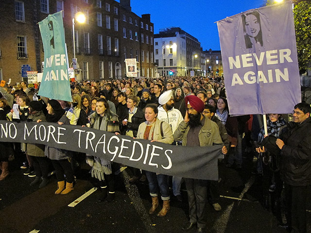 Ireland abortion row: Ireland has been shocked by the death of Savita Halappanavar