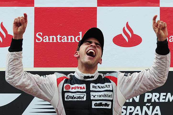 formula one: 5. William's Venezuelan driver Pastor Maldo