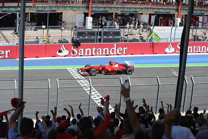 formula one: 8. Ferrari's Spanish driver Fernando Alonso