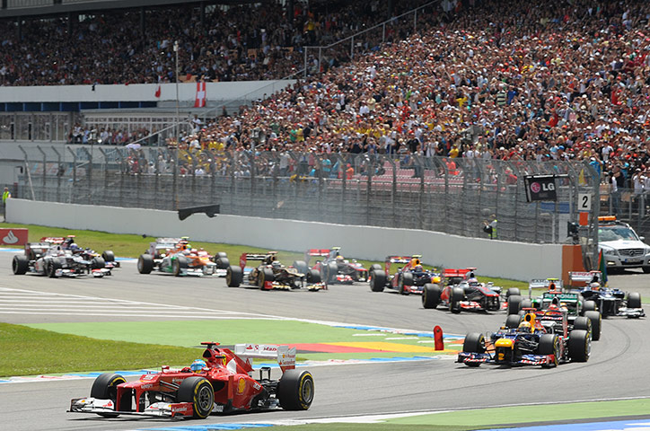 formula one: 10. Ferrari's Spanish driver Fernando Alonso