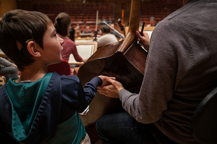 deaf  music workshop: Leif Ove Andsnes music workshop for deaf children
