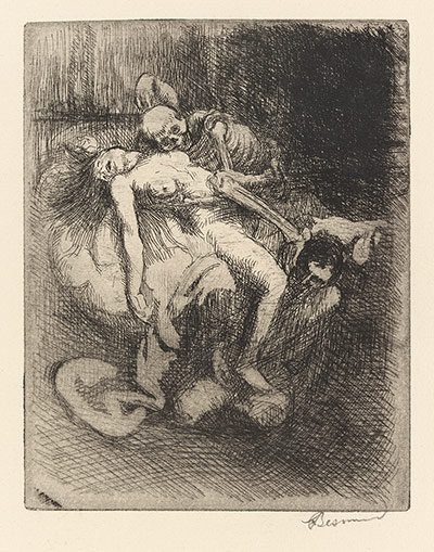 Death: Albert Besnard's Lequel from the series 'Elle' 