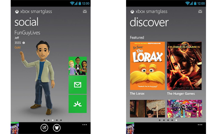 Xbox SmartGlass Android app