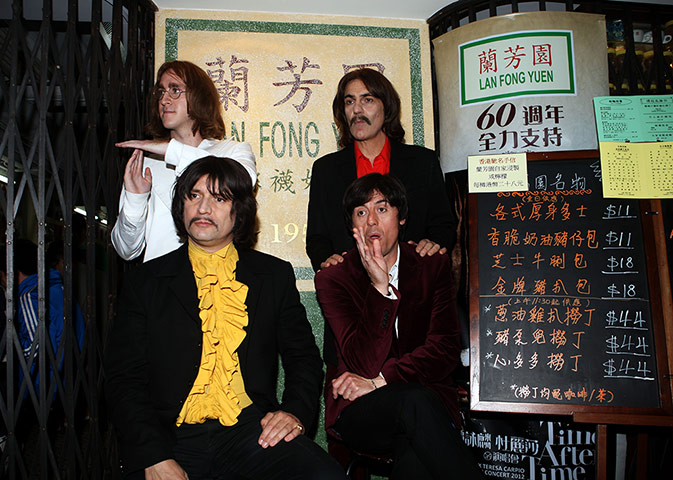 week in music: The Bootleg Beatles visit a tea restaurant before their Hong Kong concert