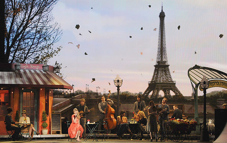 week in music: Taylor Swift on stage at the 46th Annual CMA Awards 